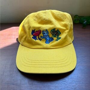 GAP Yellow Cap with Embroidered Detail